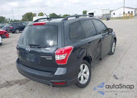 2015 Subaru Forester 2.5I Premium из США, поврежденный, VIN JF2SJAGC2FH838053